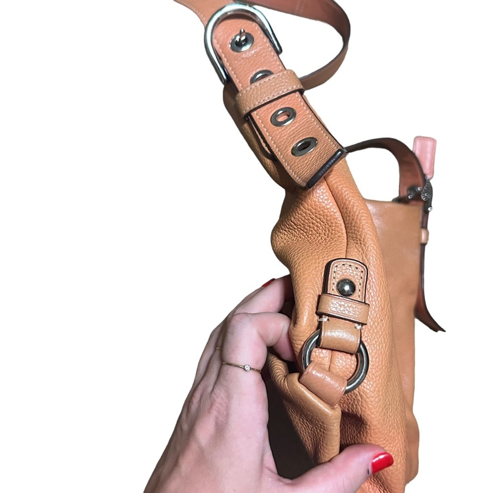 Coach Soft Pebbled Peach Purse - image 4
